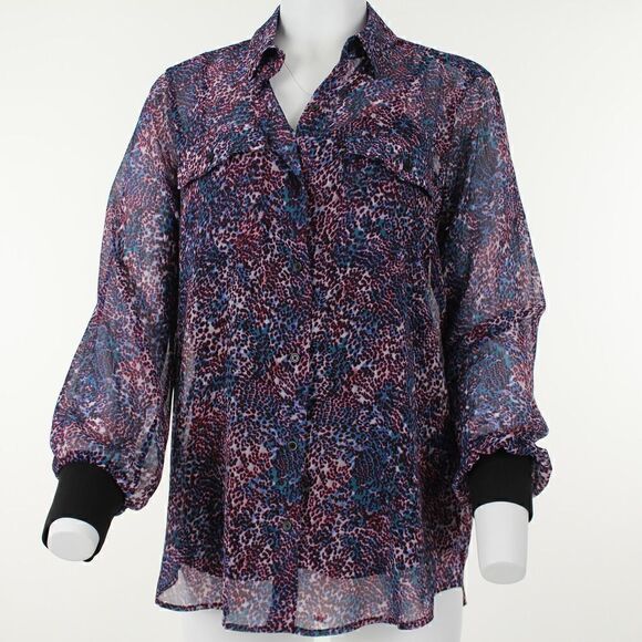 Dkny Printed Button-Down Shirt   - Picture 2 of 5